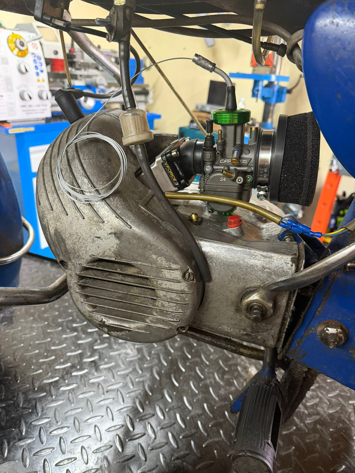 Caixa Lamelas Zundapp Casal Athena 2 3 4 5 velocidades